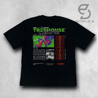 Áo Thun Unisex Local Brand SIMPLE "E" Form Oversize Cotton 100% TREEHOUSE3.