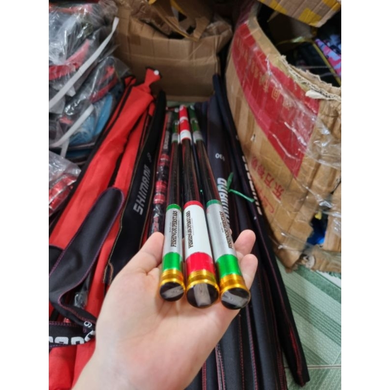 Cần Câu Tay Cao Cấp  HIGH CARBON SHIMANO HOLIDAY 6H Đọt Đặc Tải Cá Tốt, Cần Dài 80cm