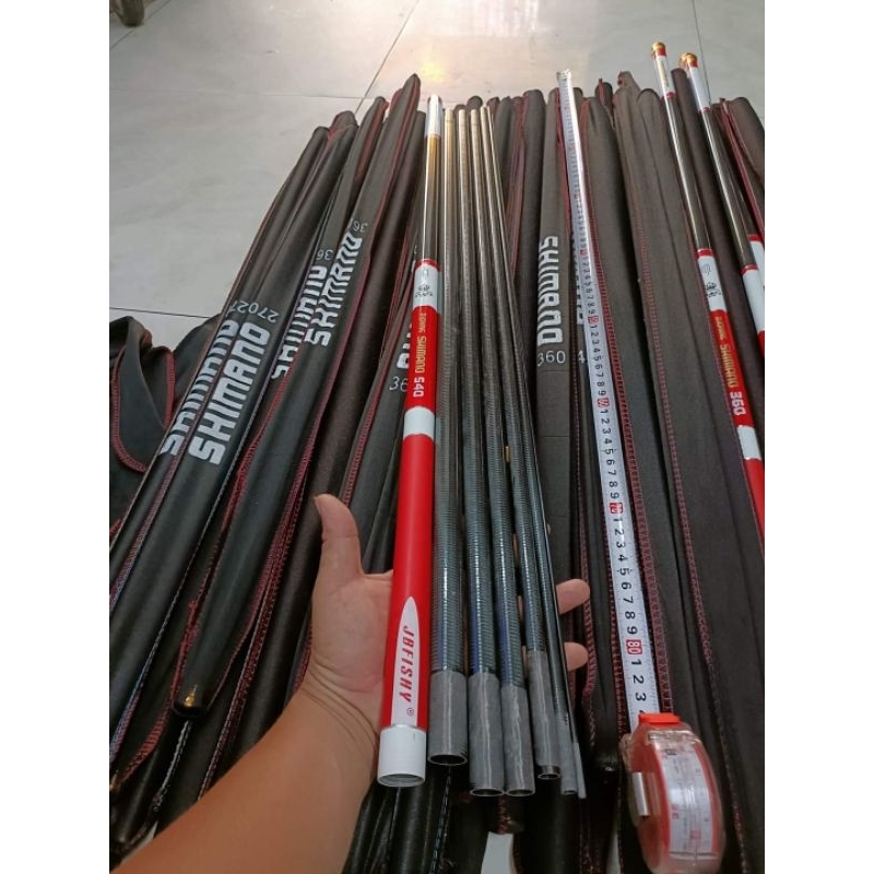 Cần Câu Tay Cao Cấp  HIGH CARBON SHIMANO HOLIDAY 6H Đọt Đặc Tải Cá Tốt, Cần Dài 80cm