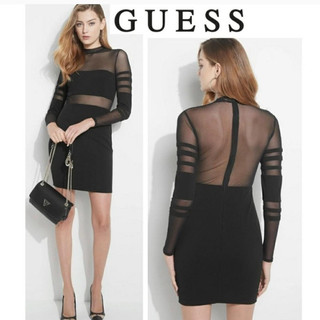 Đầm Guess xuất dư eo dưới 70cm