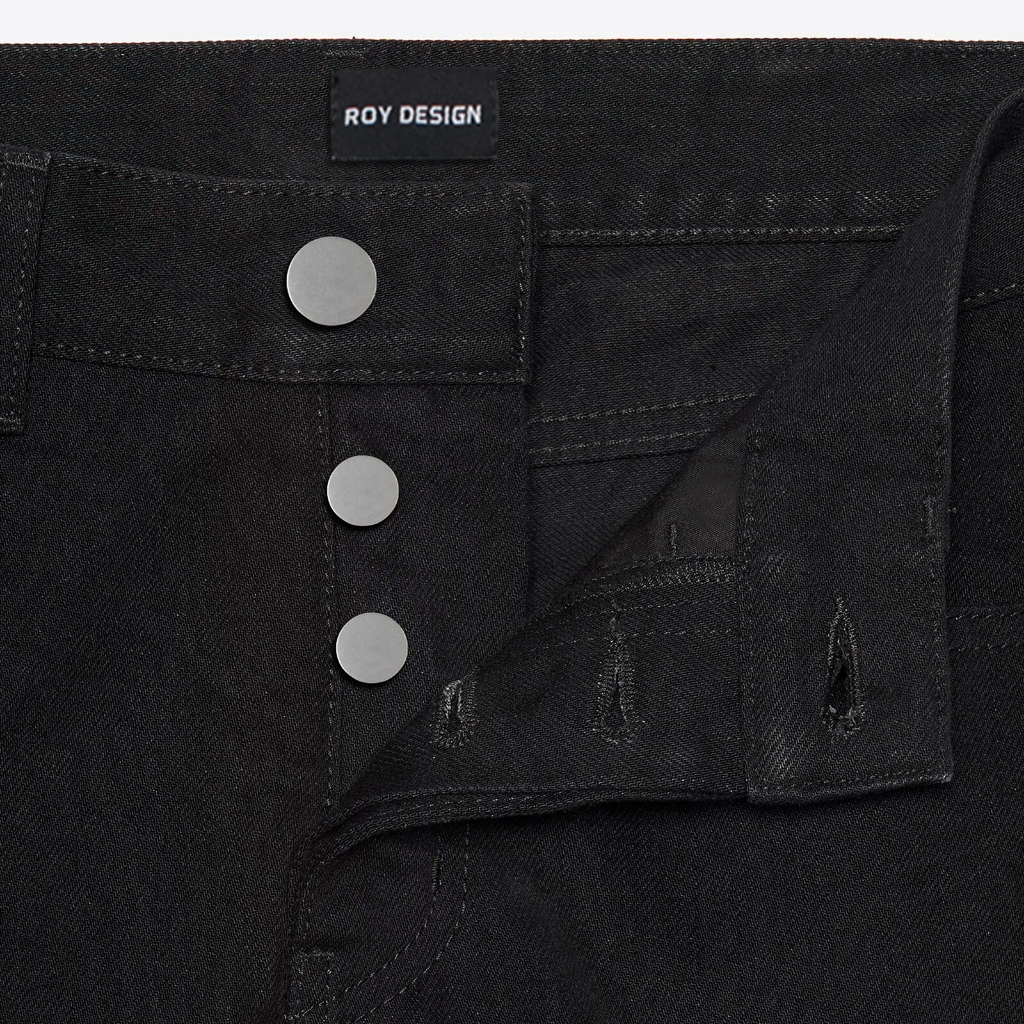 Quần Denim Jean Đen Fom Skinny Cao Cấp - Roy Design