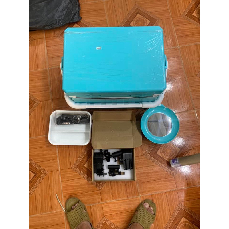 Thùng câu đài mini 20lit full pát