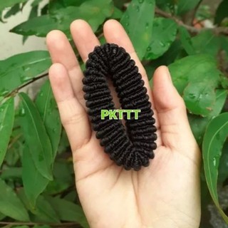12 dây cột tóc màu đen dày,chắc (bản 2-3cm)