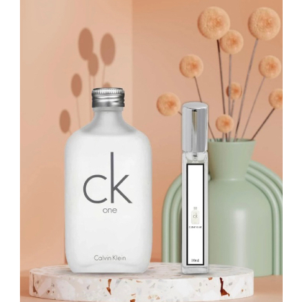 Nước Hoa Chiết Unisex CK One EDT 10ml Dạng Xịt, Năng Động, Cuốn Hút Dành Cho Cả Nam Và Nữ