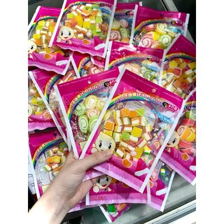 Kẹo dẻo trái cây jelly jongkol thái lan gói 55g