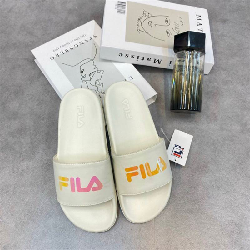 DÉP FILA SLIDE LÓT BÔNG - DÉP QUAI NGANG CHÍNH HÃNG - XÁCH TAY THAILAND
