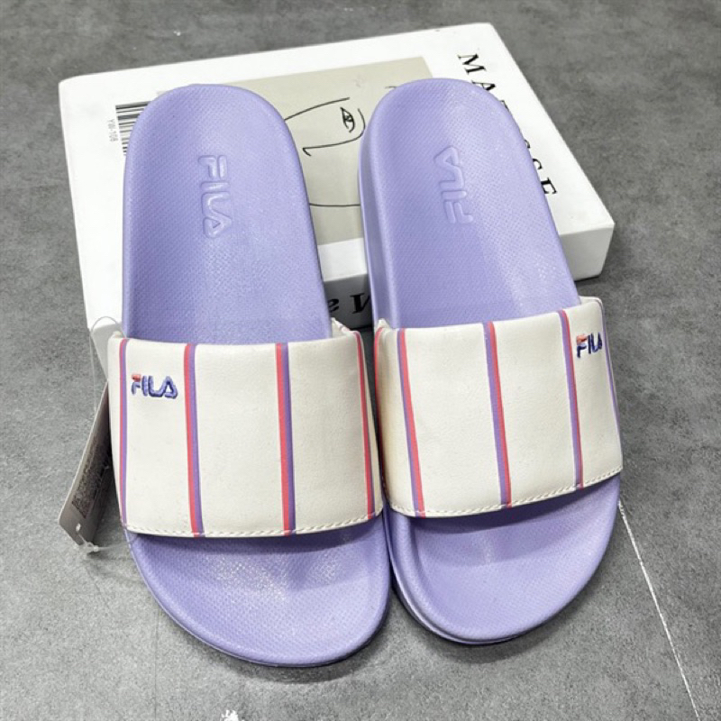 DÉP FILA SLIDE LÓT BÔNG - DÉP QUAI NGANG CHÍNH HÃNG - XÁCH TAY THAILAND