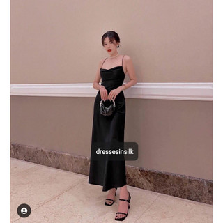 [PASS NEW] ĐẦM LỤA DÀI DRESSESINSILK L