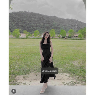 [PASS NEW] ĐẦM LỤA DÀI DRESSESINSILK L