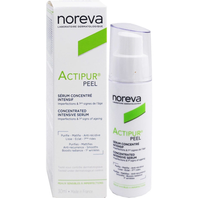 Serum Noreva NV Actipur Peel Concentrated cô đặc chuyên sâu tác động lên quá trình lão hóa 30ml