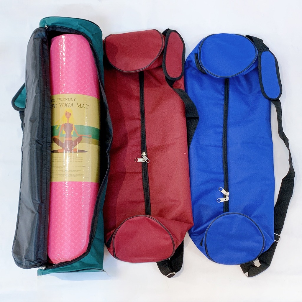 Túi Đựng Thảm Yoga Pu và Thảm Yoga TPE 6mm 8mm Cao Cấp Chống Nước