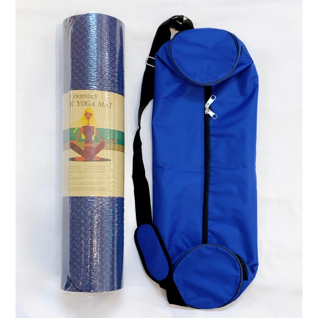 Túi Đựng Thảm Yoga Pu và Thảm Yoga TPE 6mm 8mm Cao Cấp Chống Nước
