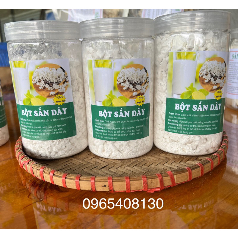 Bột Sắn Dây Quê Thơm Chuẩn Nguyên Chất