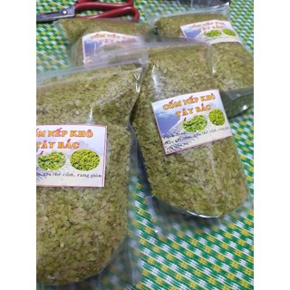 CỐM NON TÂY BẮC, GÓI 1KG, HÀNG SÂÝ KHÔ , HẠT DẸT MỎNG, ,MÀU VÀNG CHANH TỰ NHIÊN