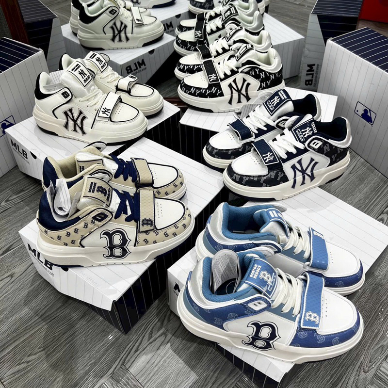 GIẦY THỂ THAO MLB CHUNKY NAM NỮ SIÊU CẤP , THIẾT KẾ TĂNG CHIỀU CAO, PHỐI ĐỒ PHONG CÁCH CÁ TÍNH.