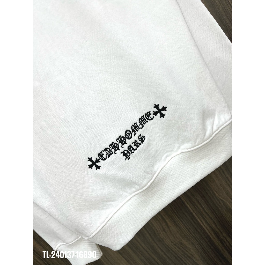 🔥Hot🔥Áo nỉ Chrome Hearts thêu da thiết kế hot trend Nam nữ Thu Đông 2023