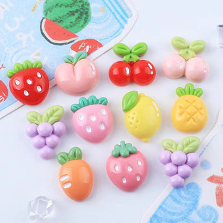 Charm 3D nổi mẫu trái cây