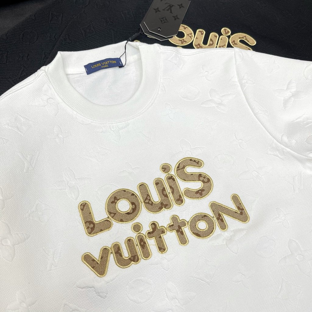 Áo Nỉ Nam Chữ Màu Cực Nét - Áo Dài Tay Nam LV Chất NỈ Cao Cấp