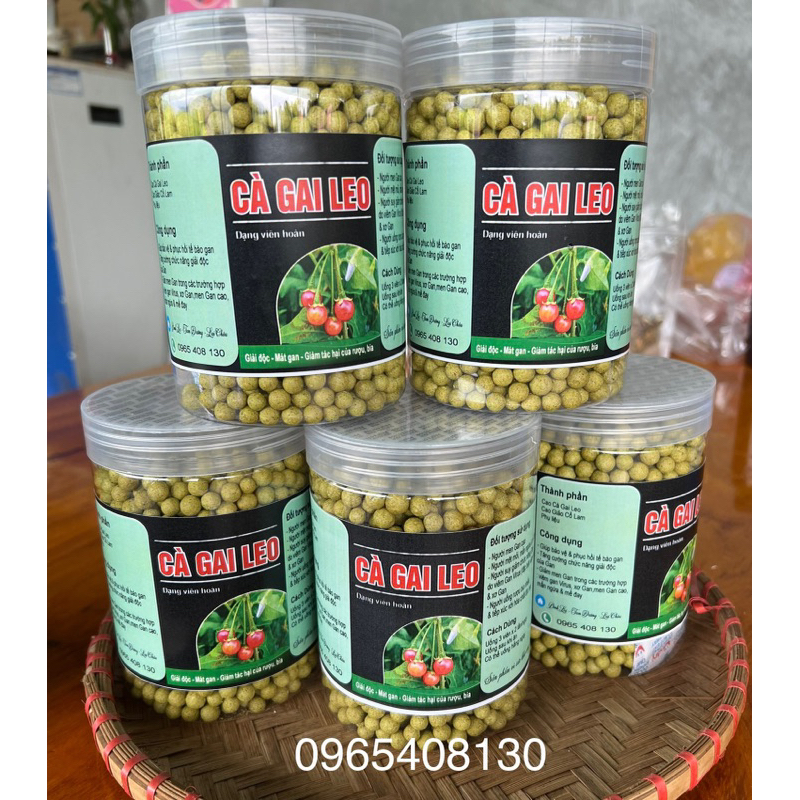 Viên Nén Cà Gai Leo Và Cây Mật Nhân (Tây Bắc 99)