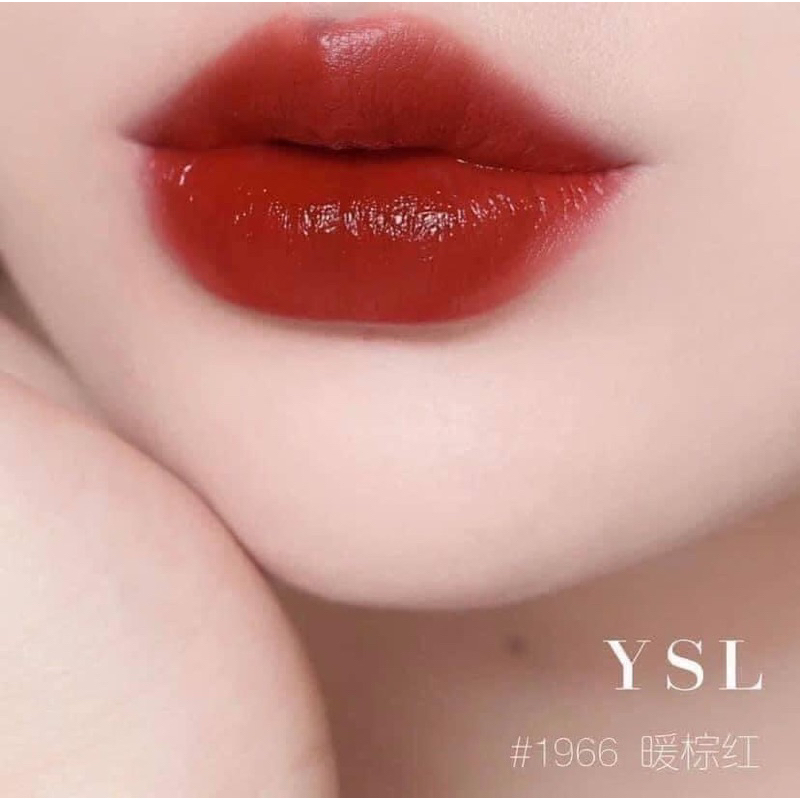 Son mini unbox YSL 𝟏𝟗𝟔𝟔 𝐑𝐨𝐮𝐠𝐞 𝐋𝐢𝐛𝐫𝐞 màu đỏ gạch siêu sang chảnh