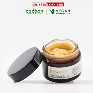 Mặt nạ nghệ Hưng Yên cocoon 30ml (Turmeric face mask) đều màu, giảm thâm - VEGAN - thuần chay