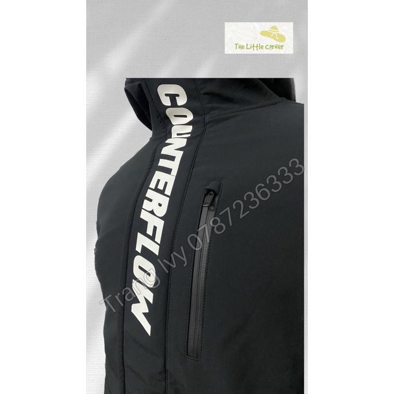 Áo khoác gió lót nỉ nam Lining AWDRA24