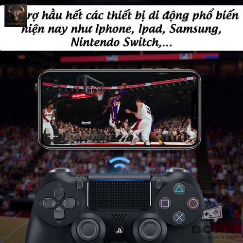 Tay cầm chơi game P4 Plus, Tay cầm chơi game fifa online 4 không dây và có dây, tương thích pc, laptop, điện thoại...
