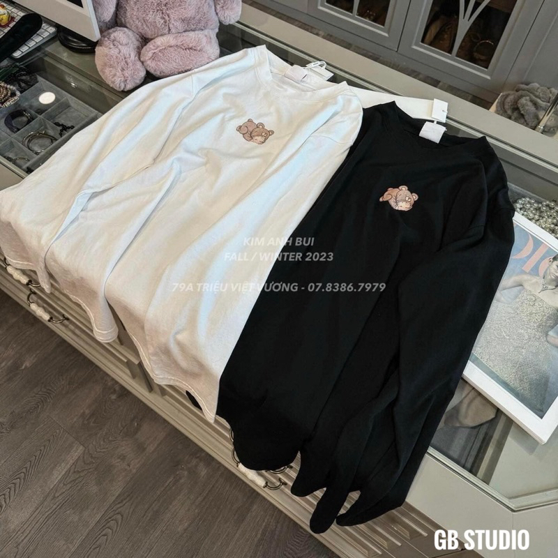 🍭Áo dài tay em bé ngủ chất cottong dày dặn hàng QC