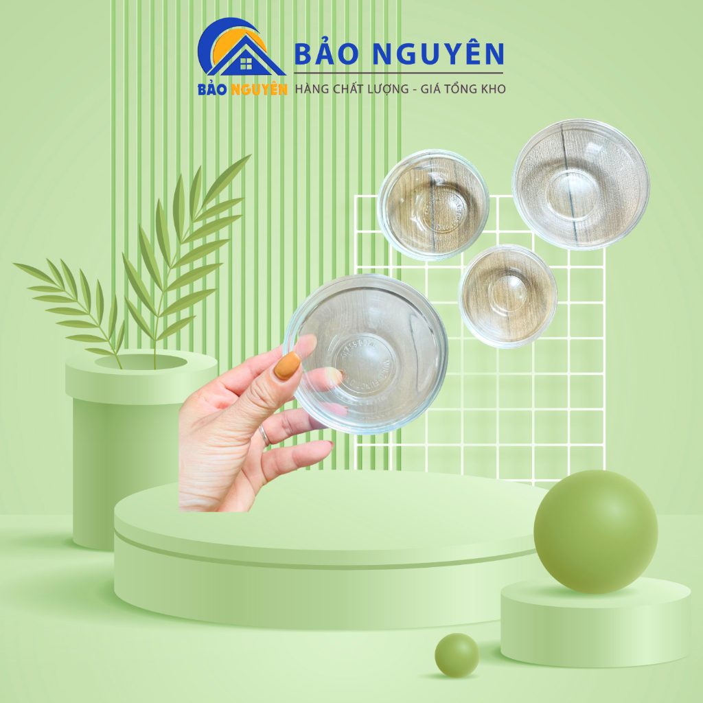 (sale 50%) Bát Thuỷ Tinh Đựng Tinh Dầu, Cọ Pell Bát Pha Mặt Nạ,...hàng loại 1 dày dặn,sản xuất 2023