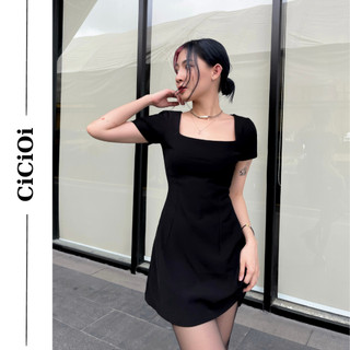 Đầm cổ vuông SIEN DRESS - CICIOI