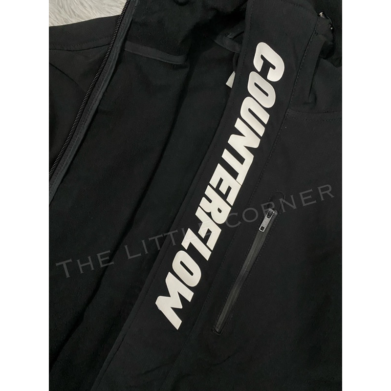 Áo khoác gió lót nỉ nam Lining AWDRA24