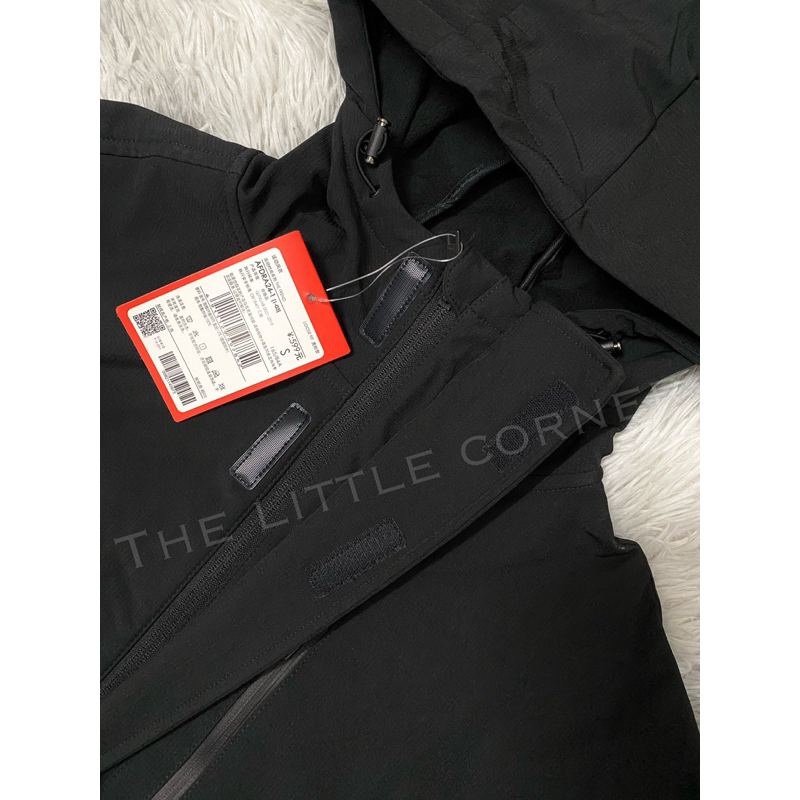 Áo khoác gió lót nỉ nam Lining AWDRA24