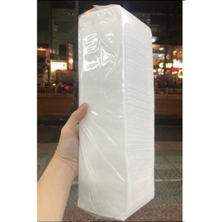 Giấy lau mặt rửa mặt spa . cây giấy lau mặt 200 miếng