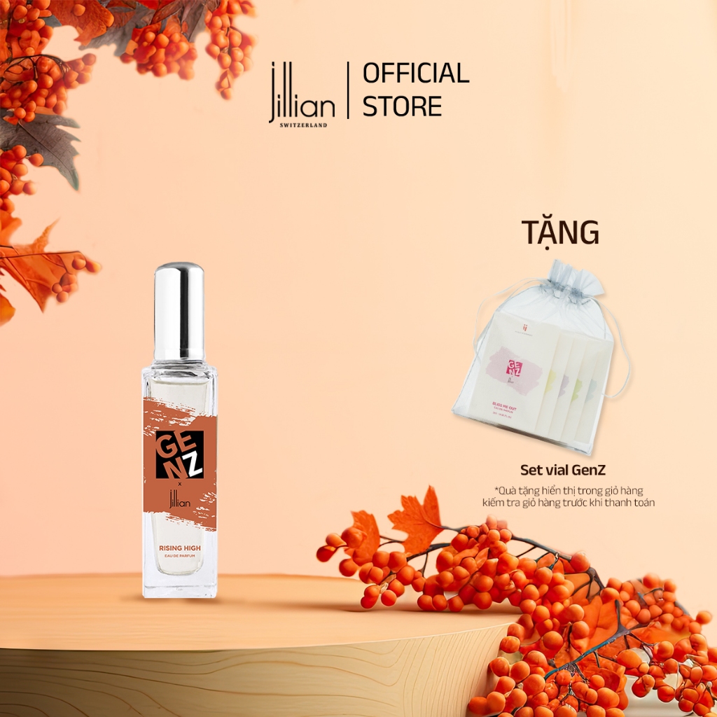 Nước hoa GenZ x Jillian Nam Rising High 35ml - tươi mới, lạc quan, vui vẻ