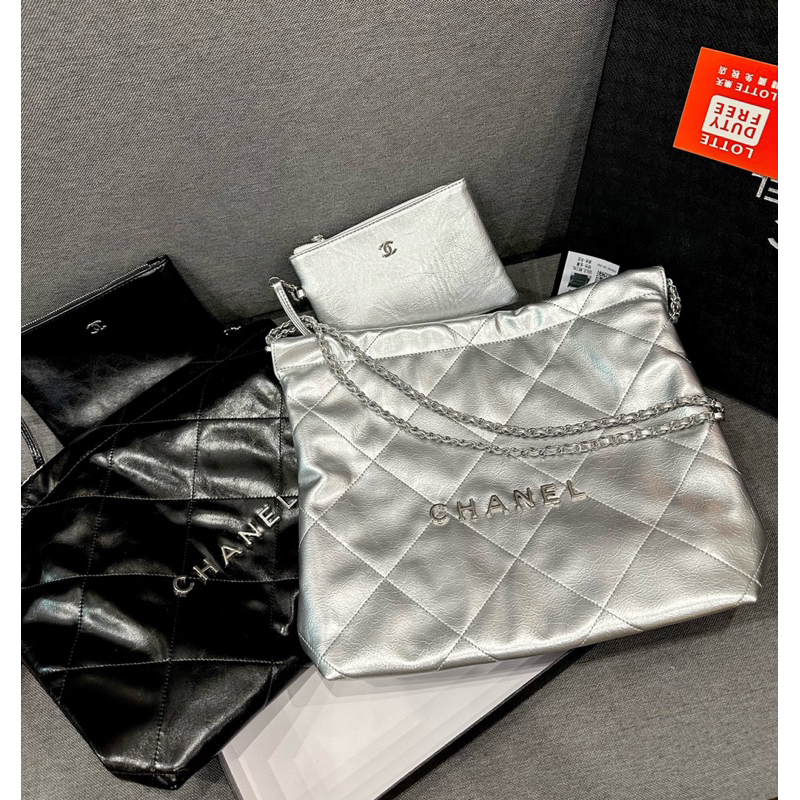 Túi cha.nel bạc size 30 chuẩn hàng mai phương bùi full box