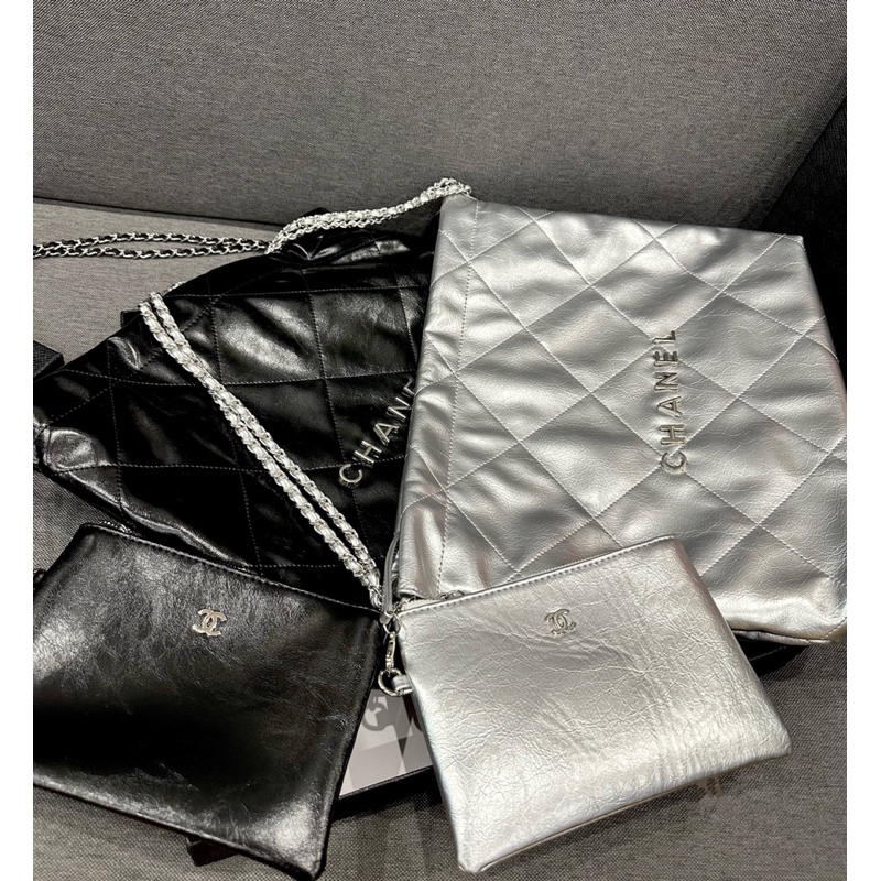 Túi cha.nel bạc size 30 chuẩn hàng mai phương bùi full box