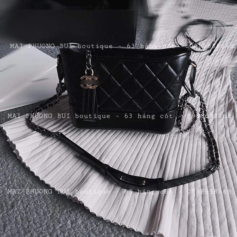 Túi hobo cha.nel sz 20 fullboxx nguyên siu chuẩn hàng mai phương bùi