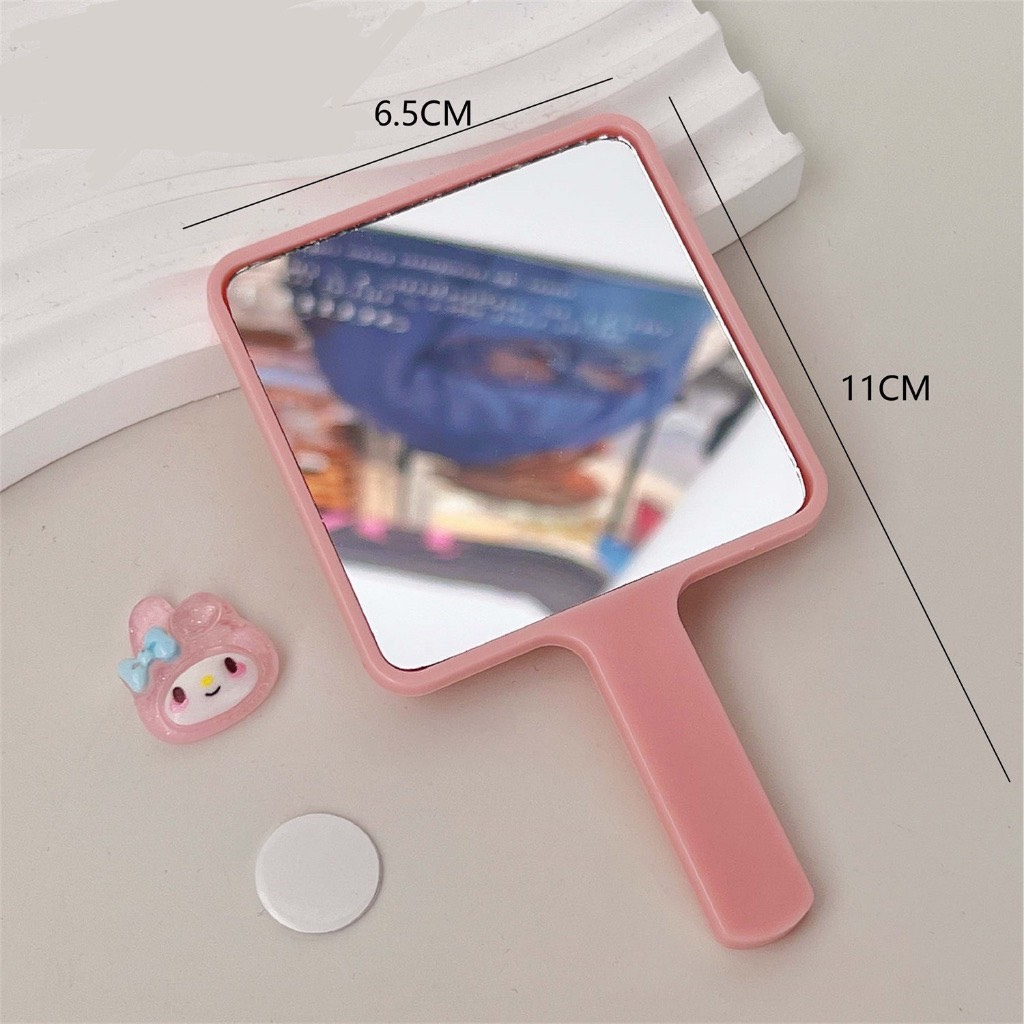 Gương Trang Điểm Cầm Tay Thiết Kế Hoạt Hình Dễ Thương LyLy