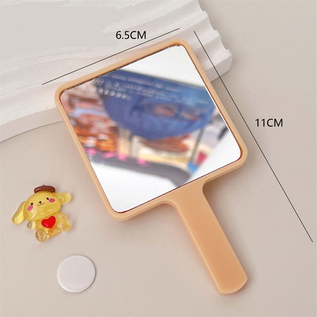 Gương Trang Điểm Cầm Tay Thiết Kế Hoạt Hình Dễ Thương LyLy