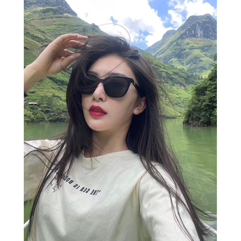 Kính Gentlemonster TAM mắt đen- mắt ghi trong