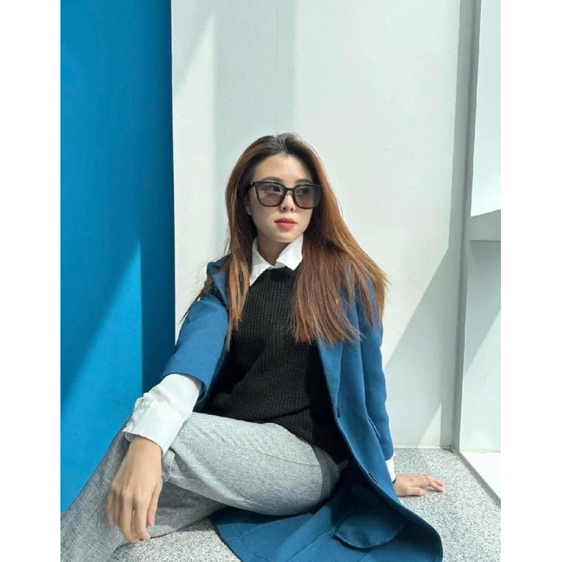 Kính Gentlemonster TAM mắt đen- mắt ghi trong