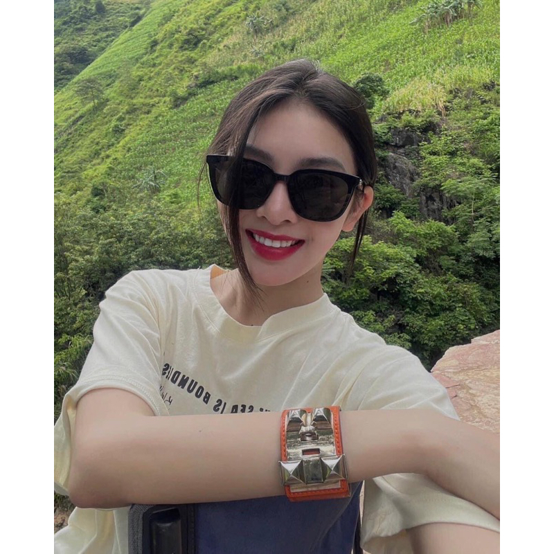 Kính Gentlemonster TAM mắt đen- mắt ghi trong