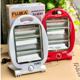 Quạt sưởi - Máy sưởi halogen hồng ngoại 2 bóng Công Suất 800W - Có chế độ chống đổ an toàn  [ Bảo hành 12 tháng]