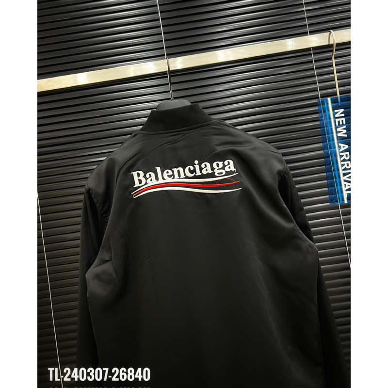 Áo khoác bomber BA.LEN vải gió chữ thêu bản đẹp sắc nét