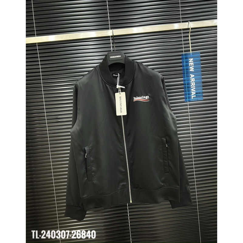 Áo khoác bomber BA.LEN vải gió chữ thêu bản đẹp sắc nét