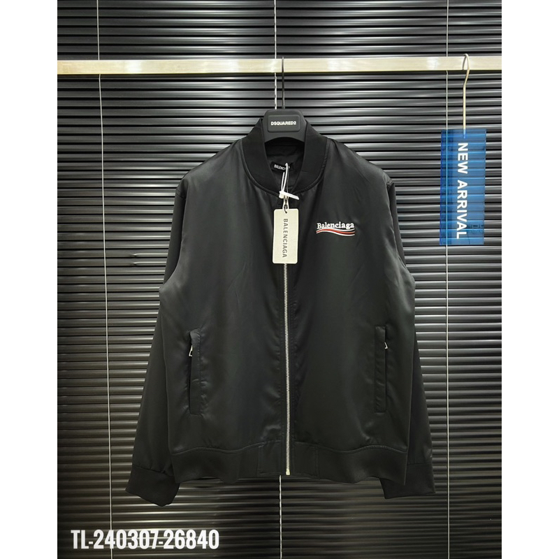 Áo khoác bomber BA.LEN vải gió chữ thêu bản đẹp sắc nét