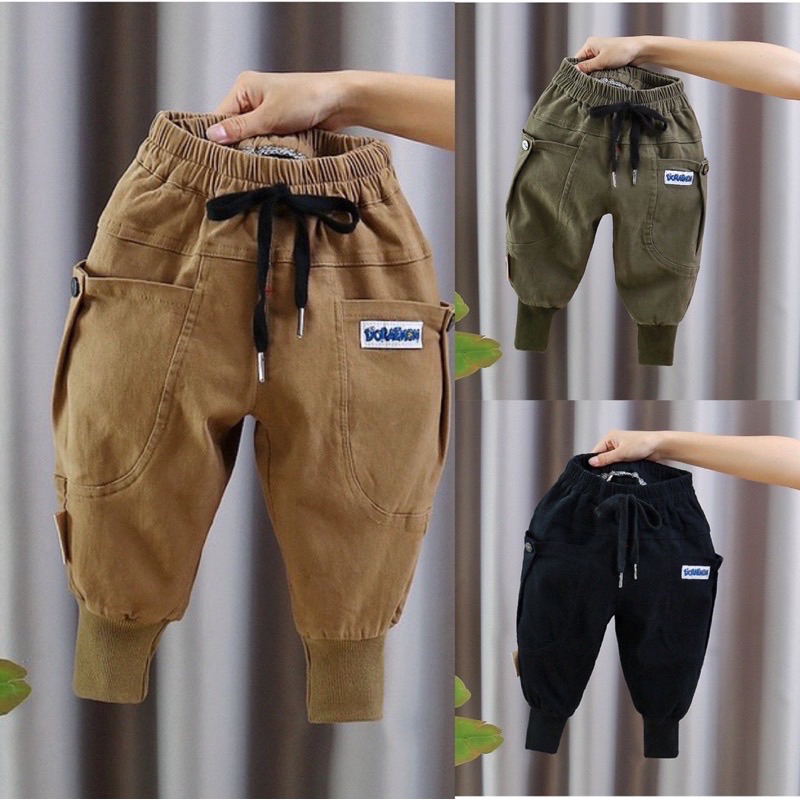 Quần Kaki Bé Trai- Kaki Loại 1