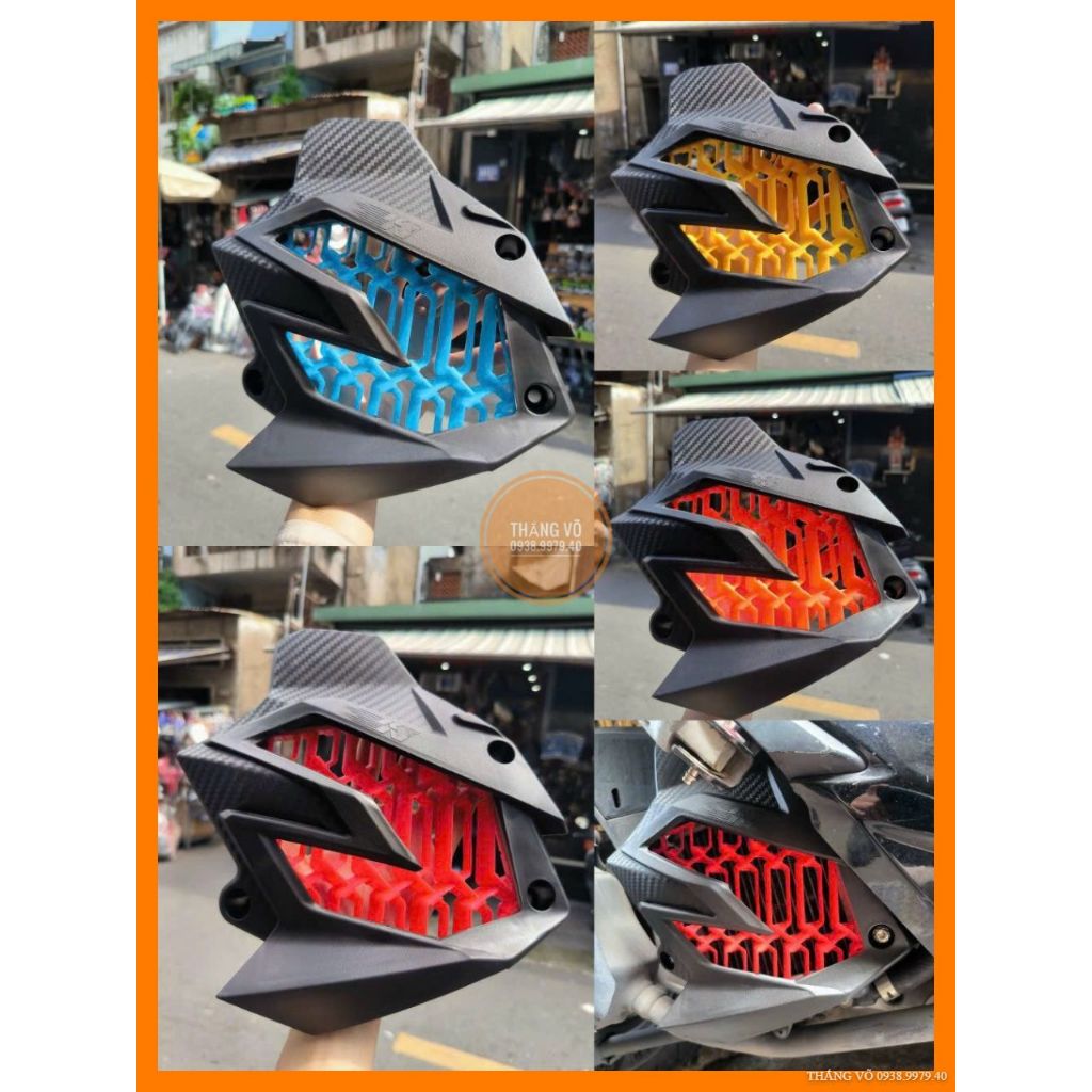 Che két nước Koso, Ốp két nước Koso Vario Airblade đủ màu phụ kiện đồ chơi che két nước Vario AB