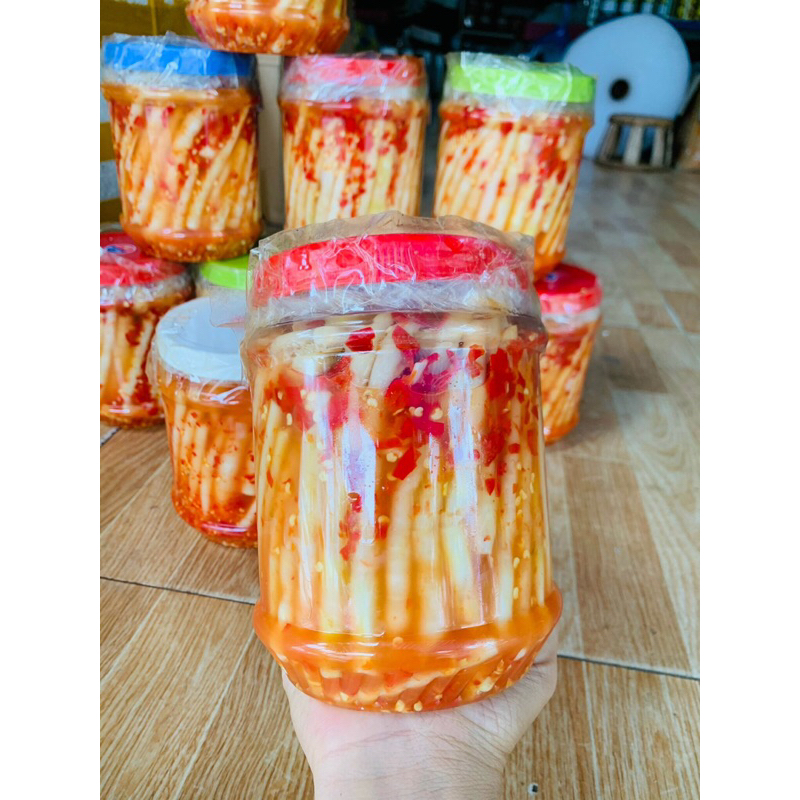 Măng trúc muối chua cay 60k/lọ 1kg