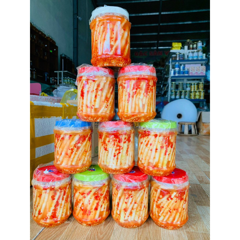 Măng trúc muối chua cay 60k/lọ 1kg